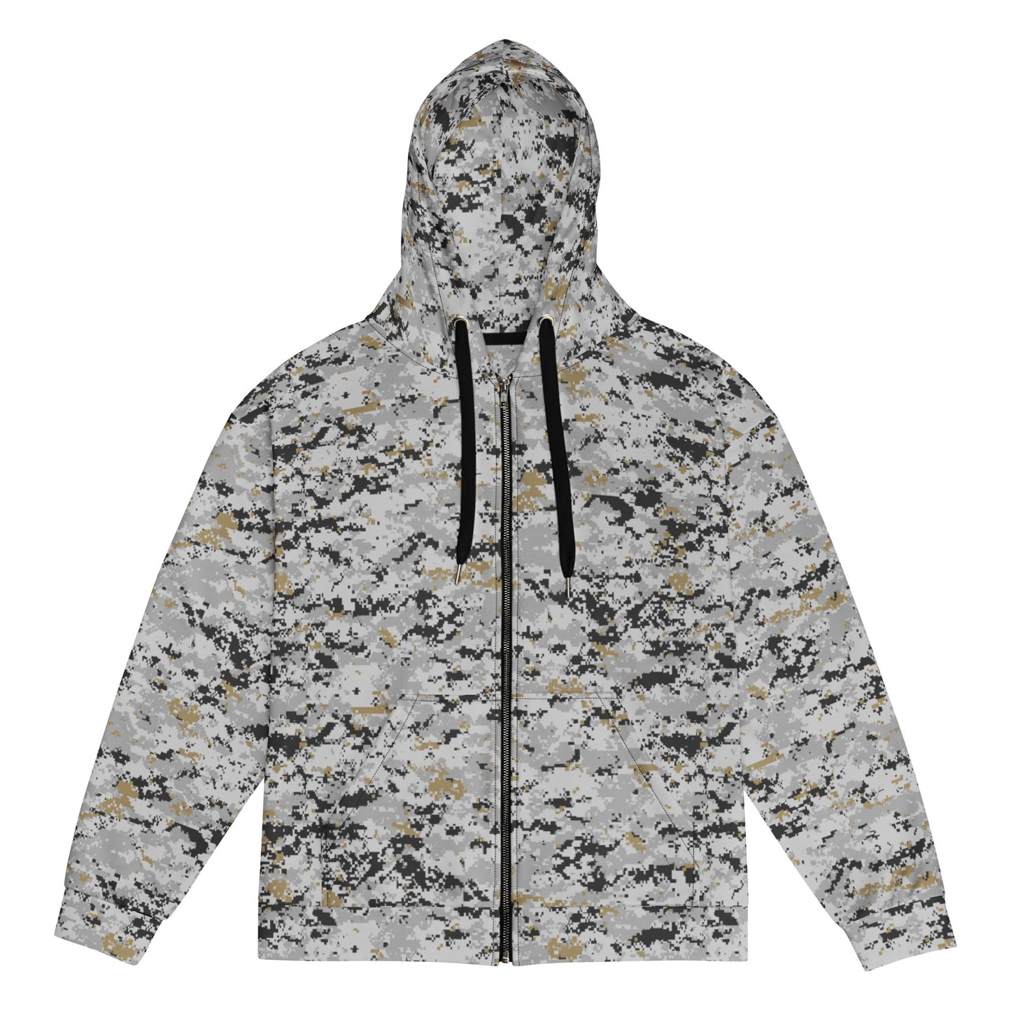 American Digital Urban CAMO Unisex zip hoodie 2XS Zip Hoodies