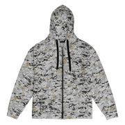 Digital Urban CAMO Unisex Zip Hoodie - 2XS