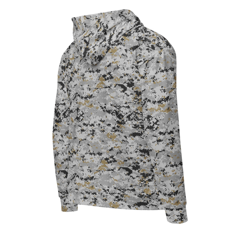 Digital Urban CAMO Unisex Zip Hoodie