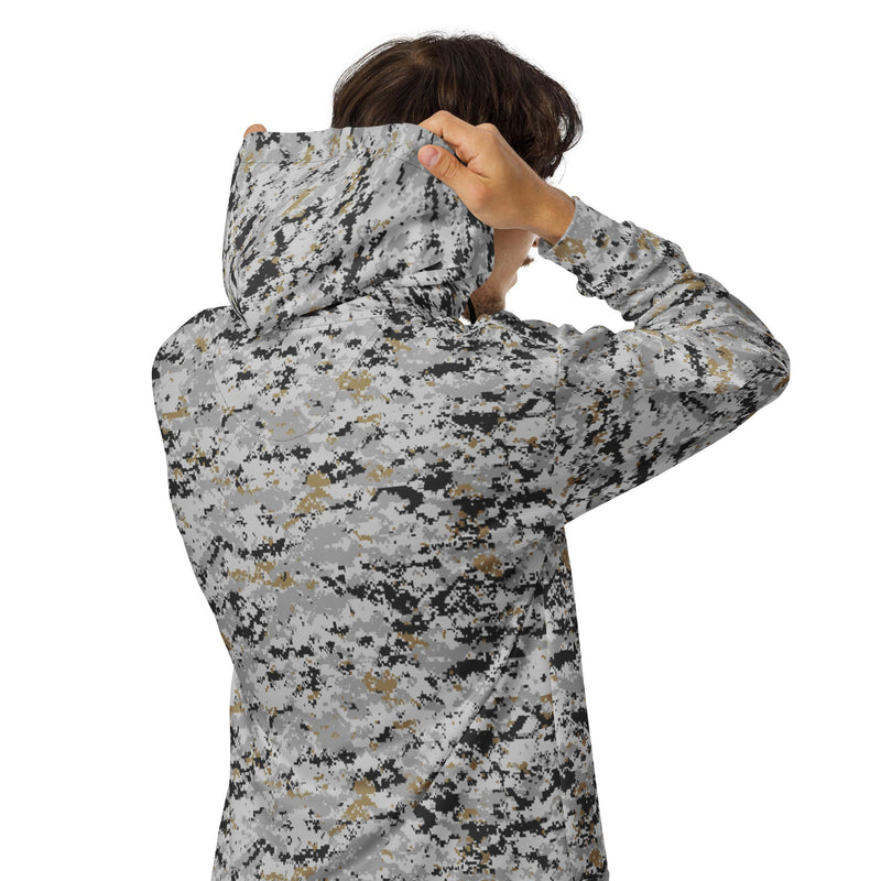 Digital Urban CAMO Unisex Zip Hoodie