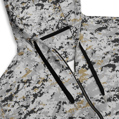 American Digital Urban CAMO Unisex zip hoodie Zip Hoodies