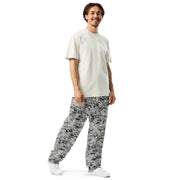 Digital Urban CAMO Unisex Wide-Leg Joggers
