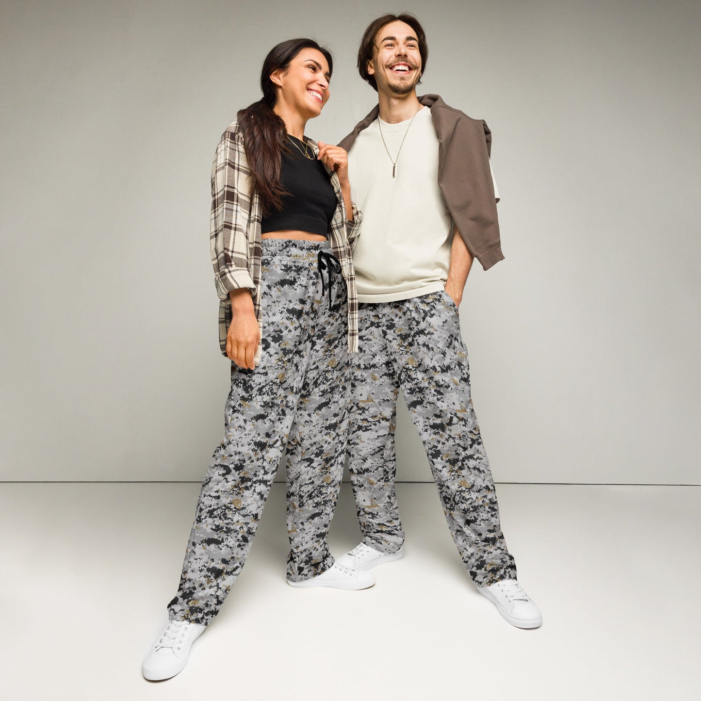 American Digital Urban CAMO Wide-leg joggers - 2XS - Joggers