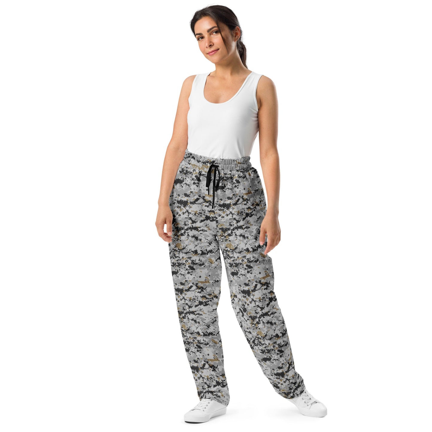 American Digital Urban CAMO Wide-leg joggers - Joggers