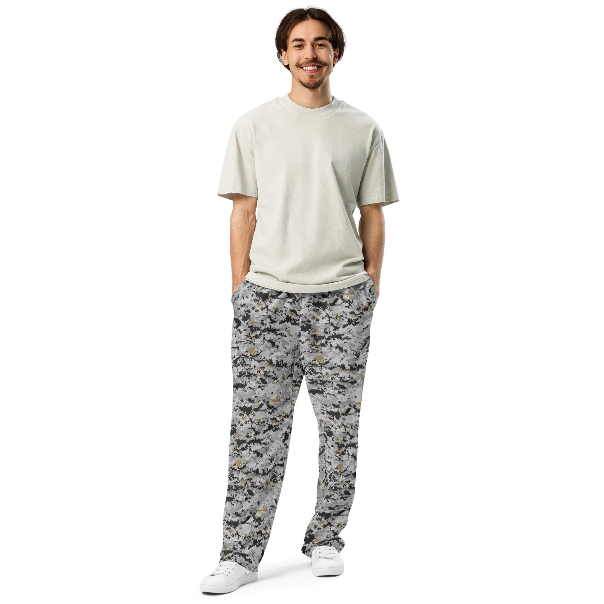 American Digital Urban CAMO Wide-leg joggers - Joggers