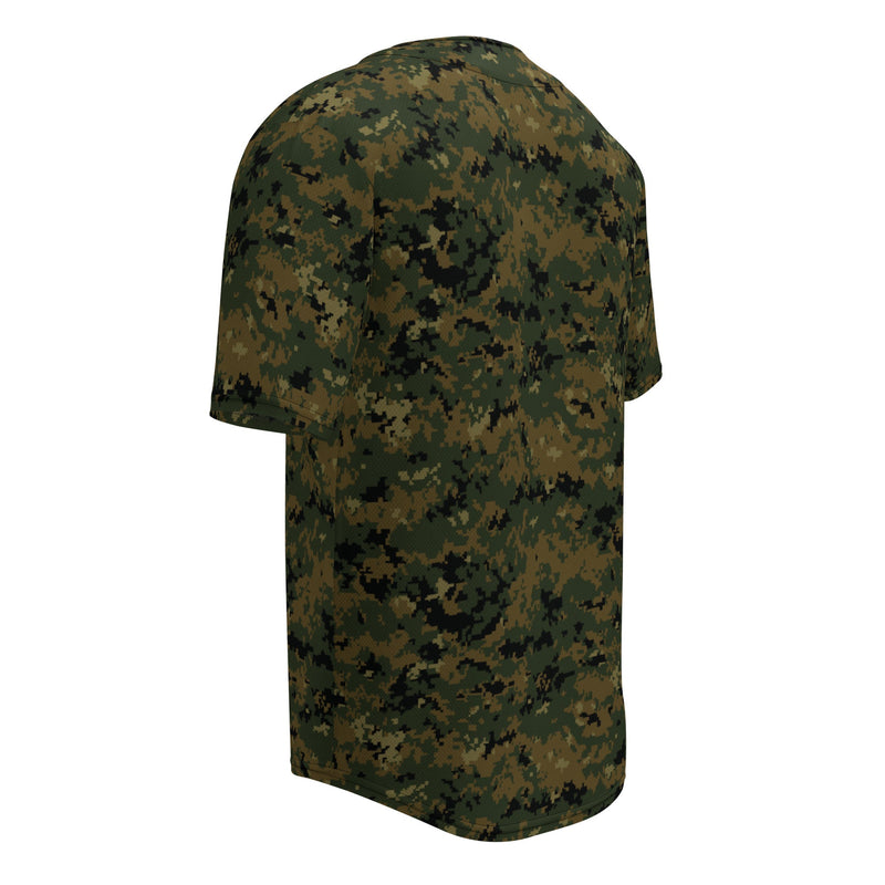 Digital Woodland CAMO Unisex Baseball Jersey