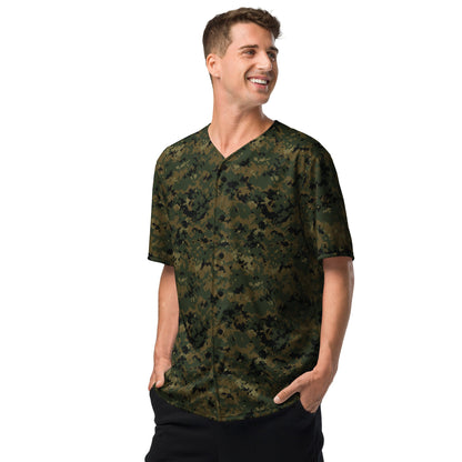 American Digital Woodland CAMO baseball jersey - Baseball Jerseys