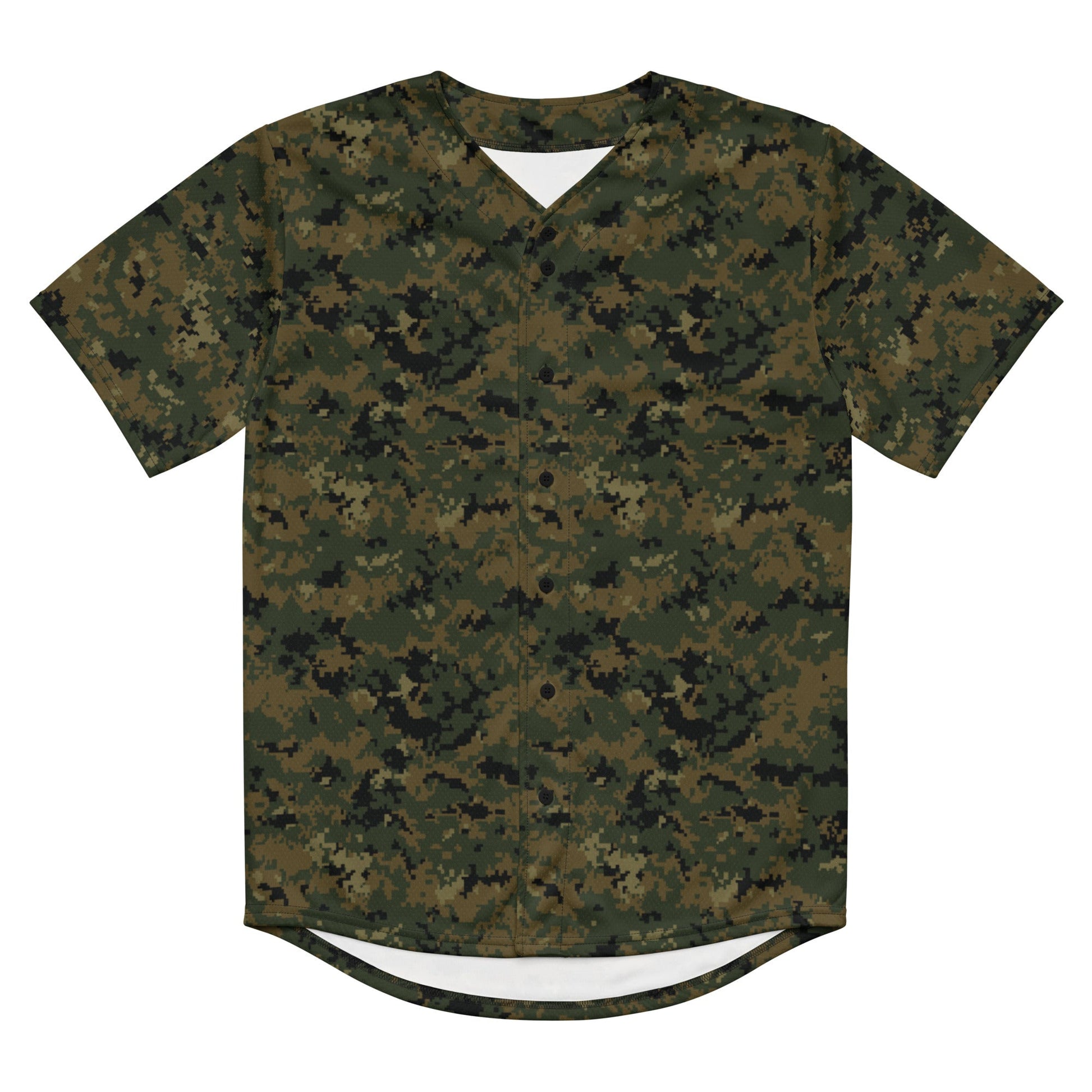American Digital Woodland CAMO baseball jersey - Baseball Jerseys