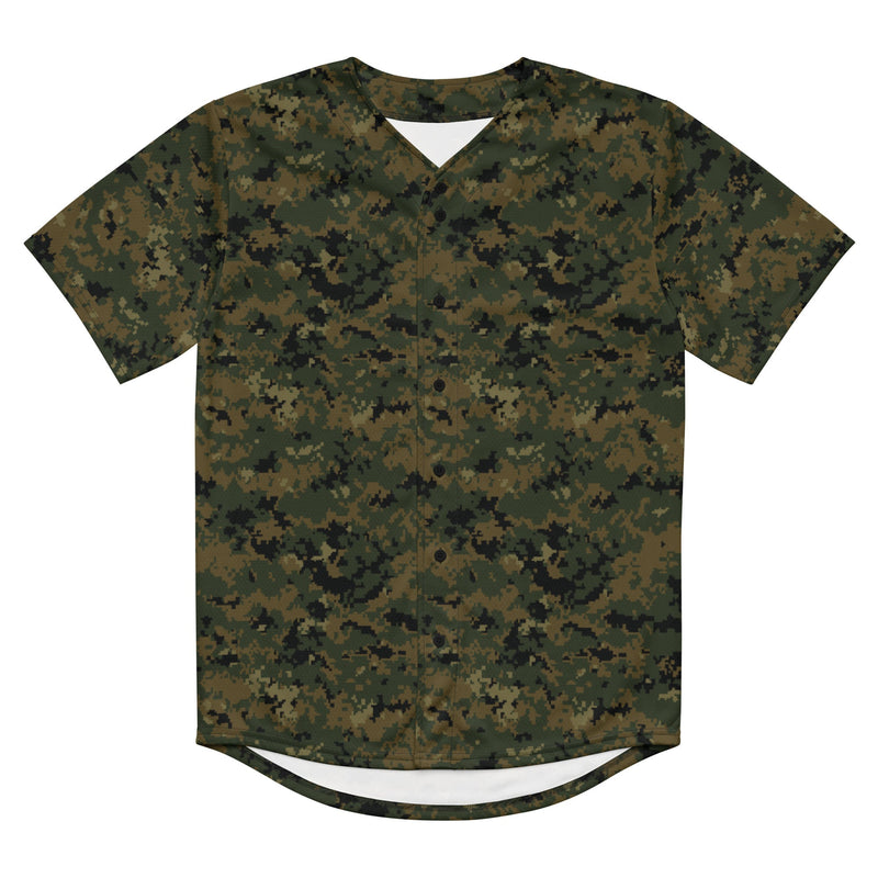 Digital Woodland CAMO Unisex Baseball Jersey