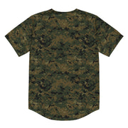 Digital Woodland CAMO Unisex Baseball Jersey