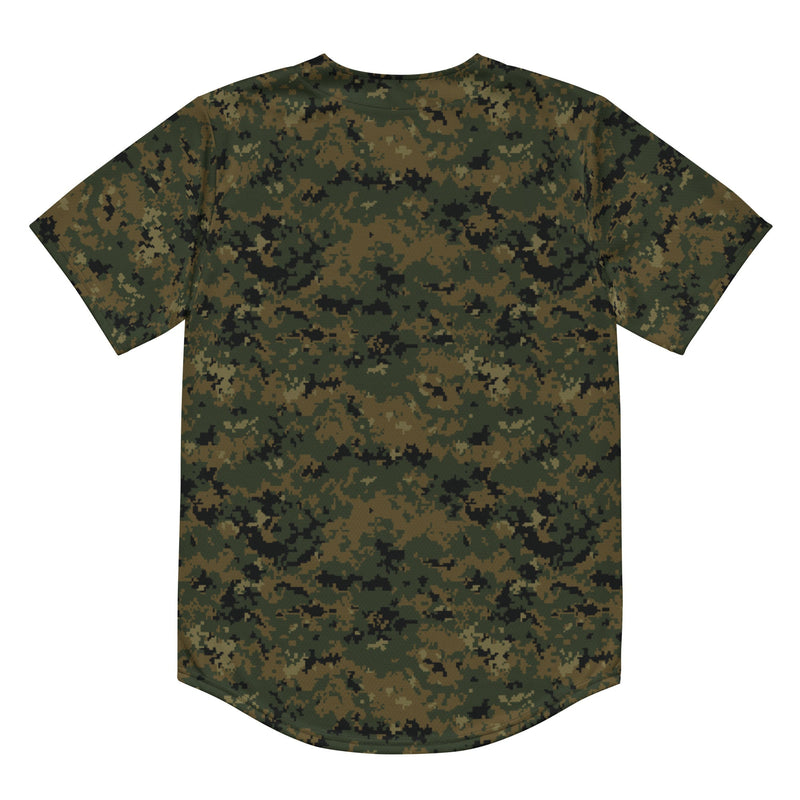 Digital Woodland CAMO Unisex Baseball Jersey
