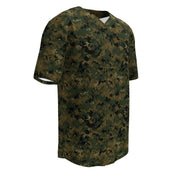 Digital Woodland CAMO Unisex Baseball Jersey