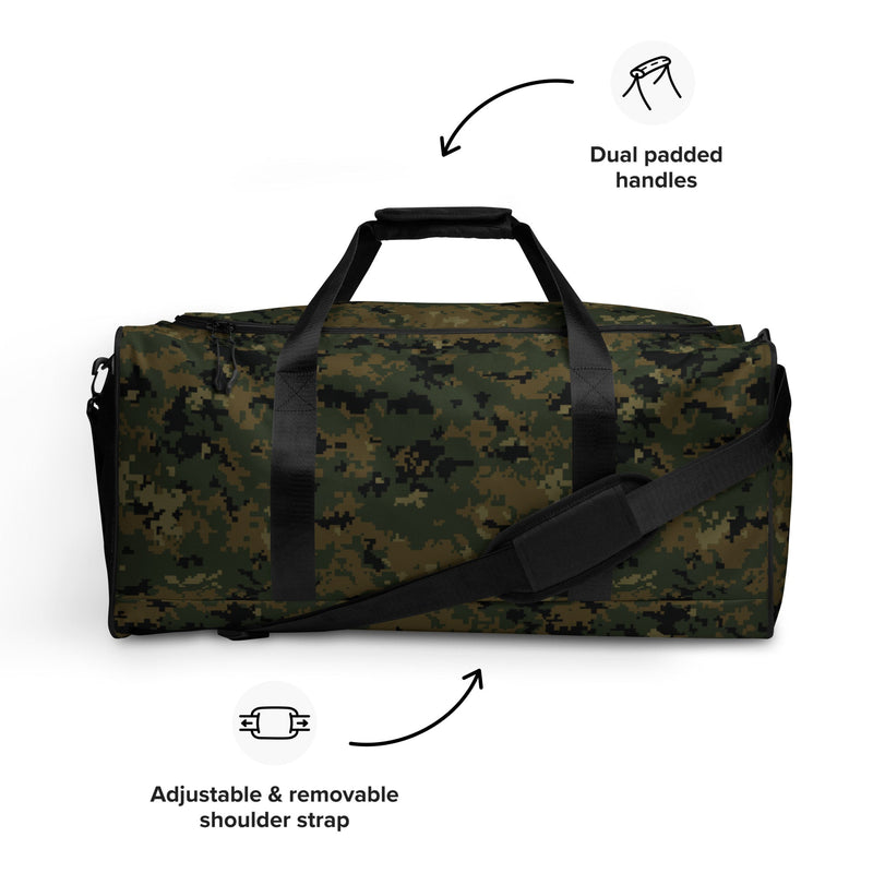 Digital Woodland CAMO Duffle Bag