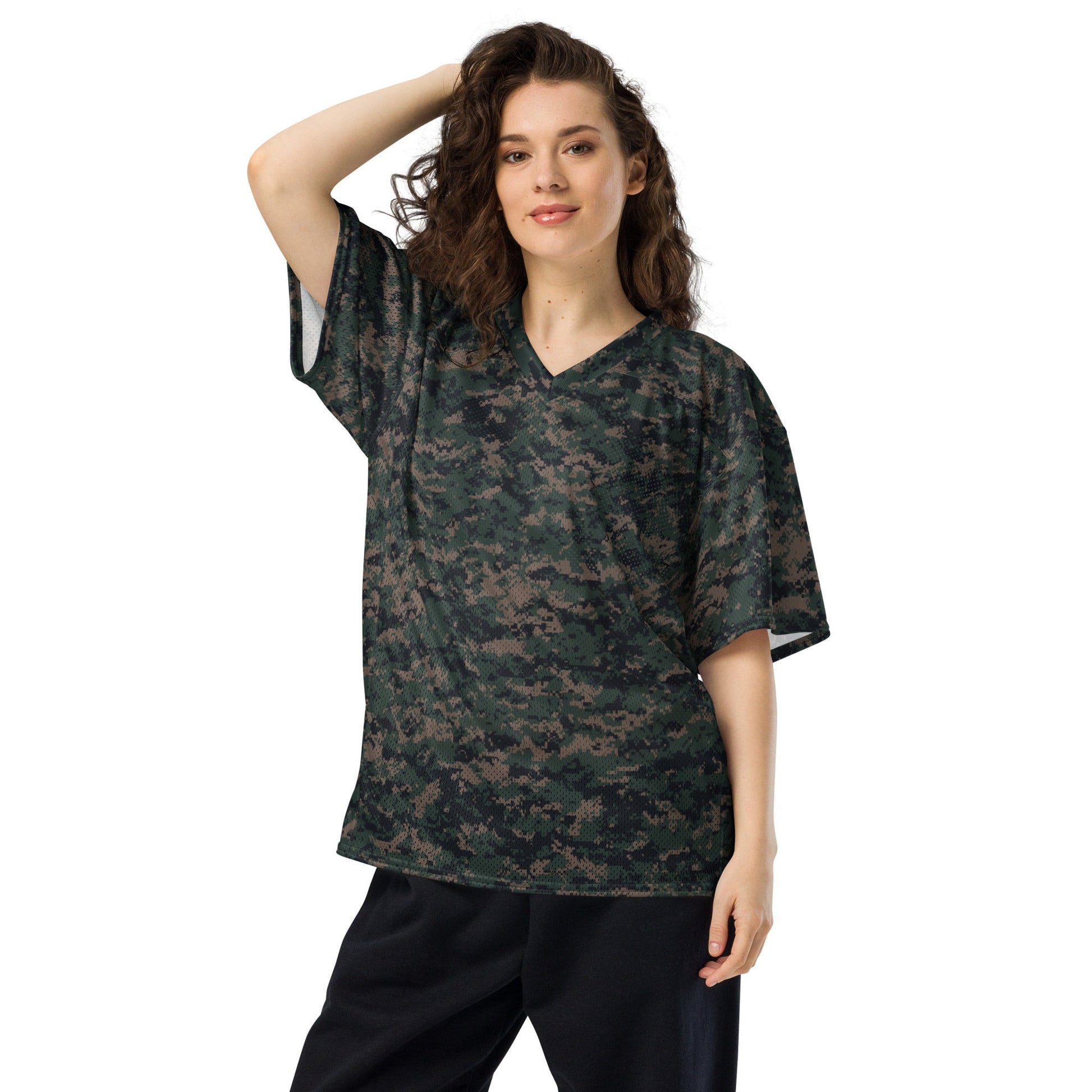 American Digital Woodland CAMO football jersey - Football Jersey