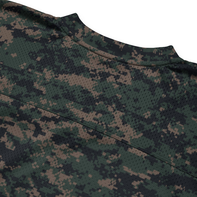 Digital Woodland CAMO Unisex Football Jersey - American