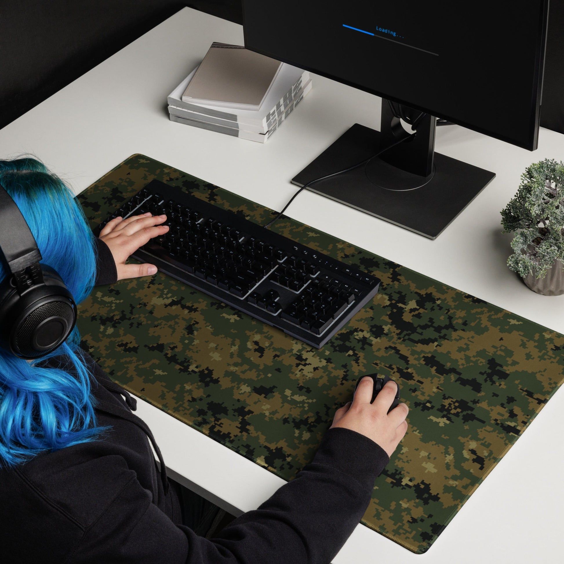 American Digital Woodland CAMO Gaming mouse pad - Mouse Pads