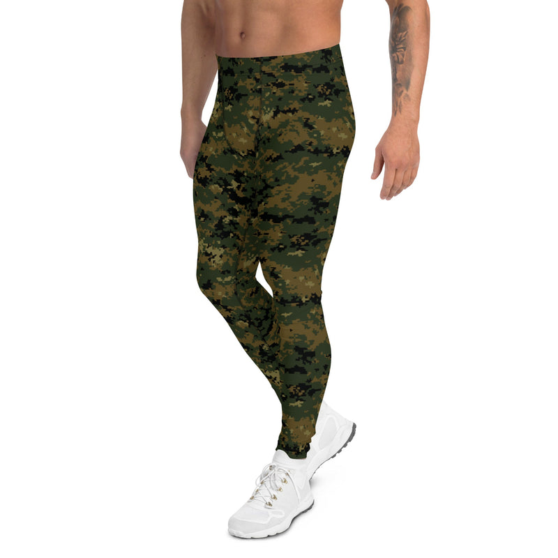 Digital Woodland CAMO Mens Leggings - Men