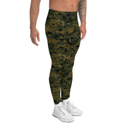 Digital Woodland CAMO Mens Leggings - Men