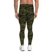 Digital Woodland CAMO Mens Leggings - Men