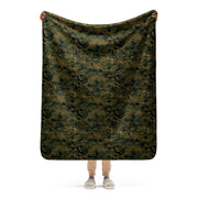 Digital Woodland CAMO Sherpa Blanket - 50″×60″