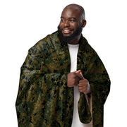 Digital Woodland CAMO Sherpa Blanket