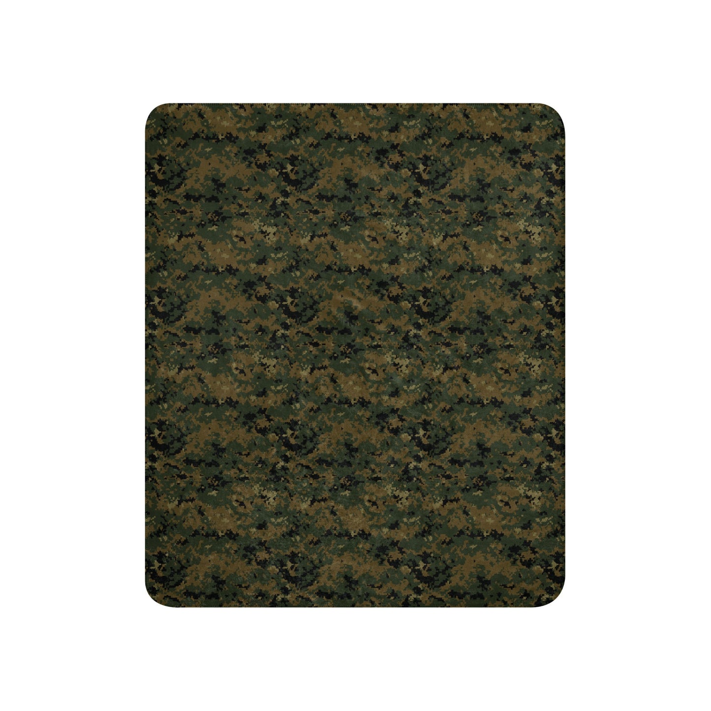 American Digital Woodland CAMO Sherpa Blanket