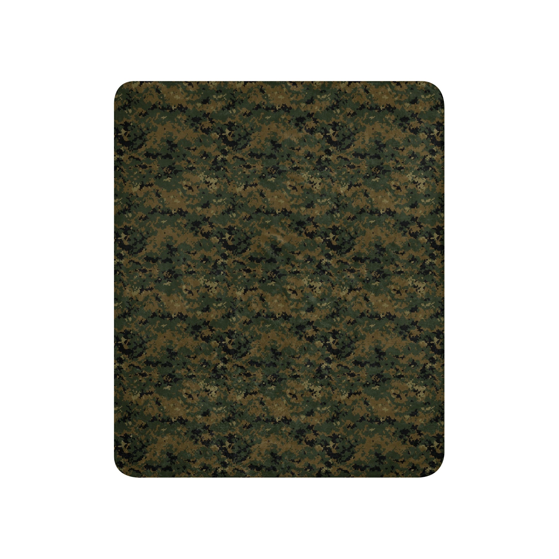 American Digital Woodland CAMO Sherpa Blanket