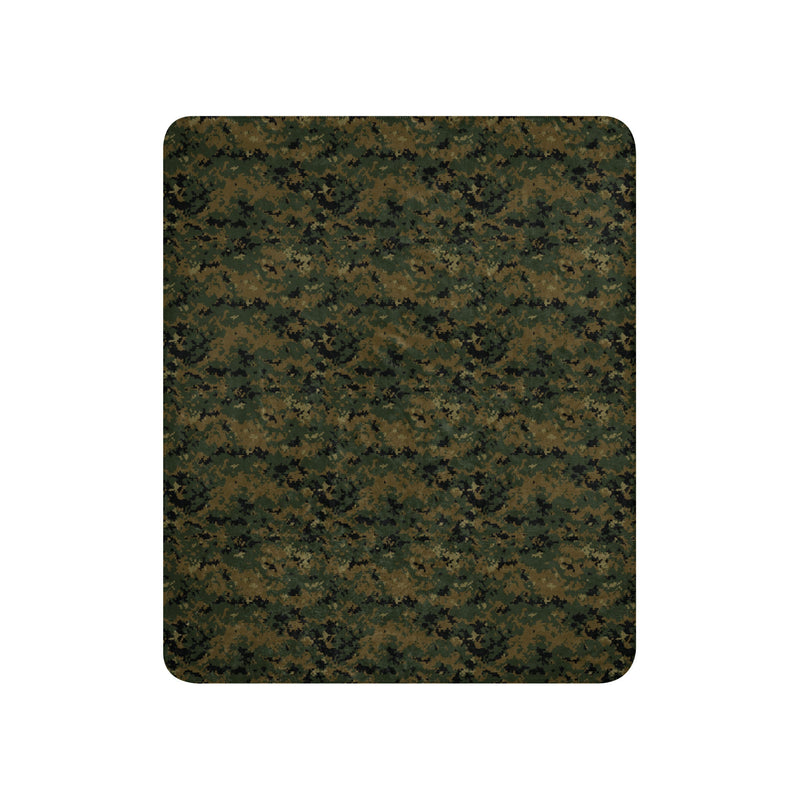 Digital Woodland CAMO Sherpa Blanket
