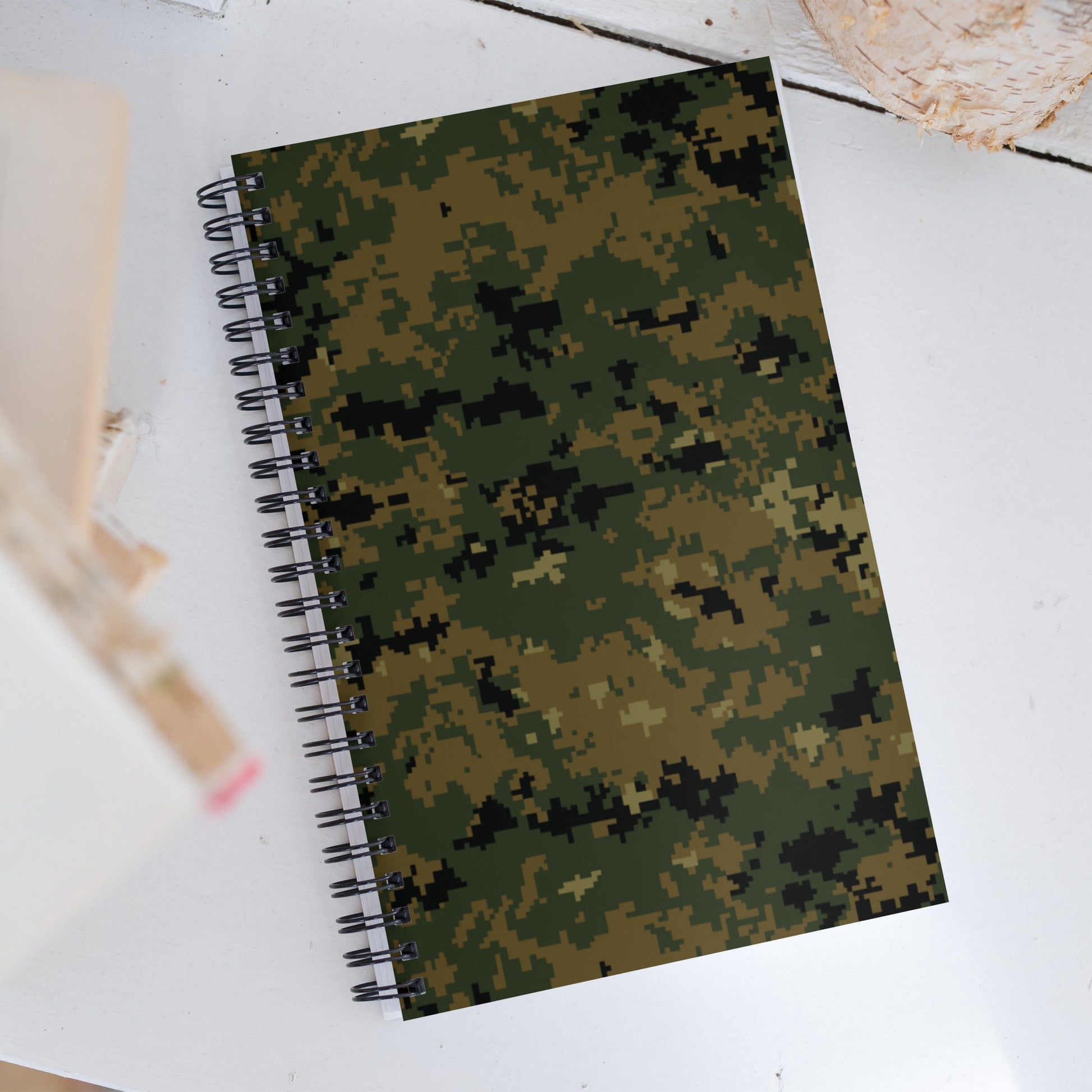 American Digital Woodland CAMO Spiral notebook - Notebooks