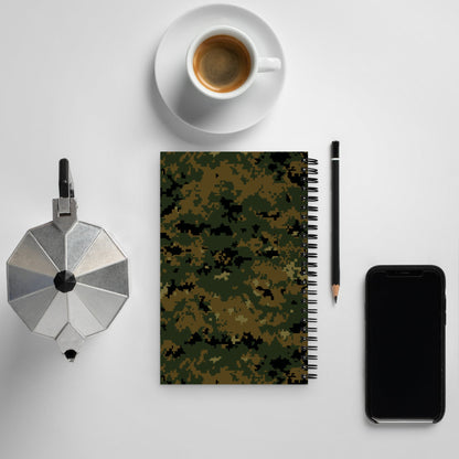 American Digital Woodland CAMO Spiral notebook - Notebooks