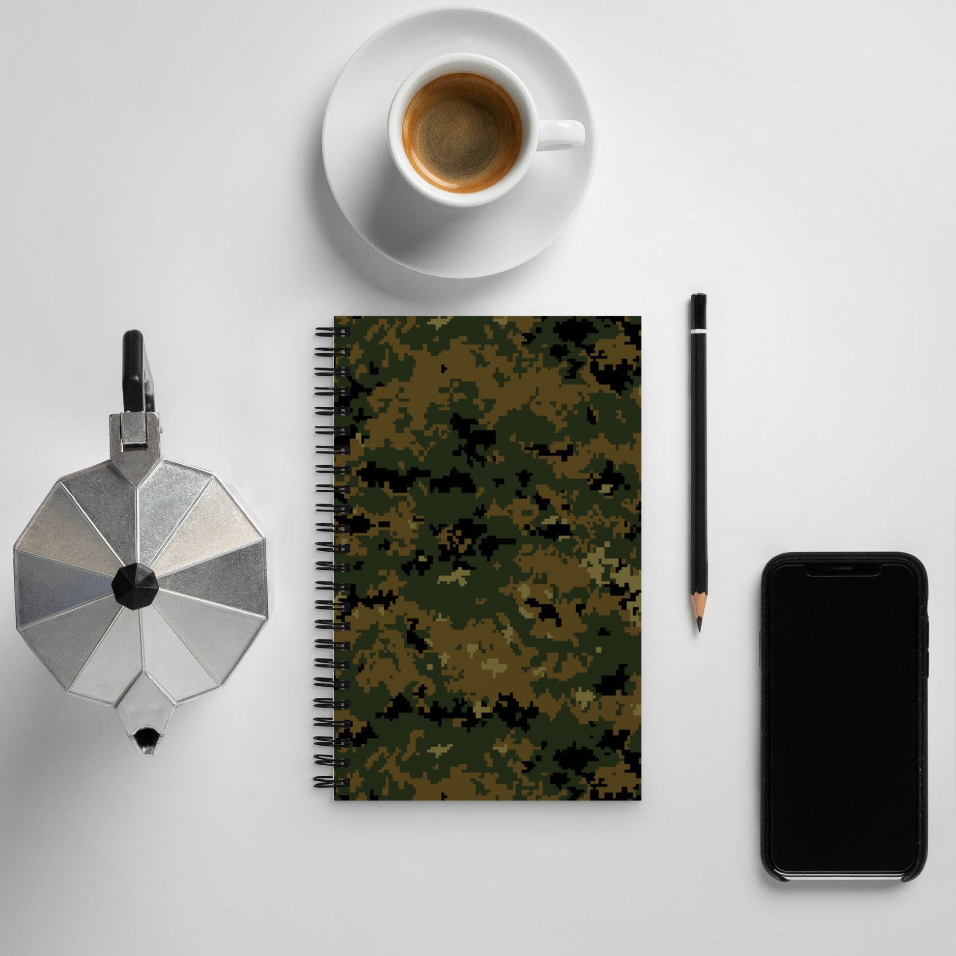 American Digital Woodland CAMO Spiral notebook - Notebooks