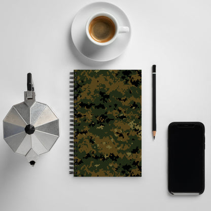 American Digital Woodland CAMO Spiral notebook - Notebooks