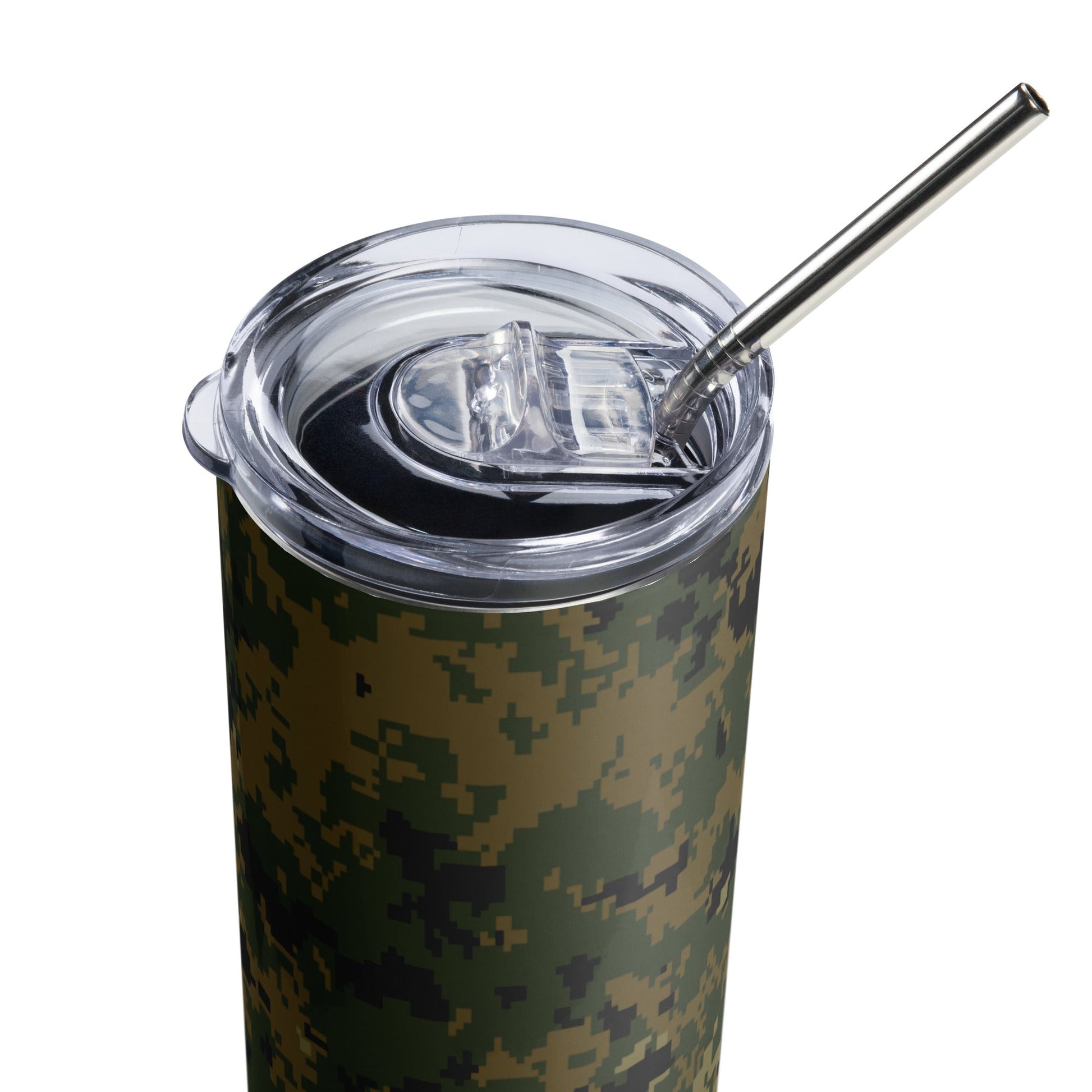 American Digital Woodland CAMO Stainless steel tumbler - Steel Tumblers