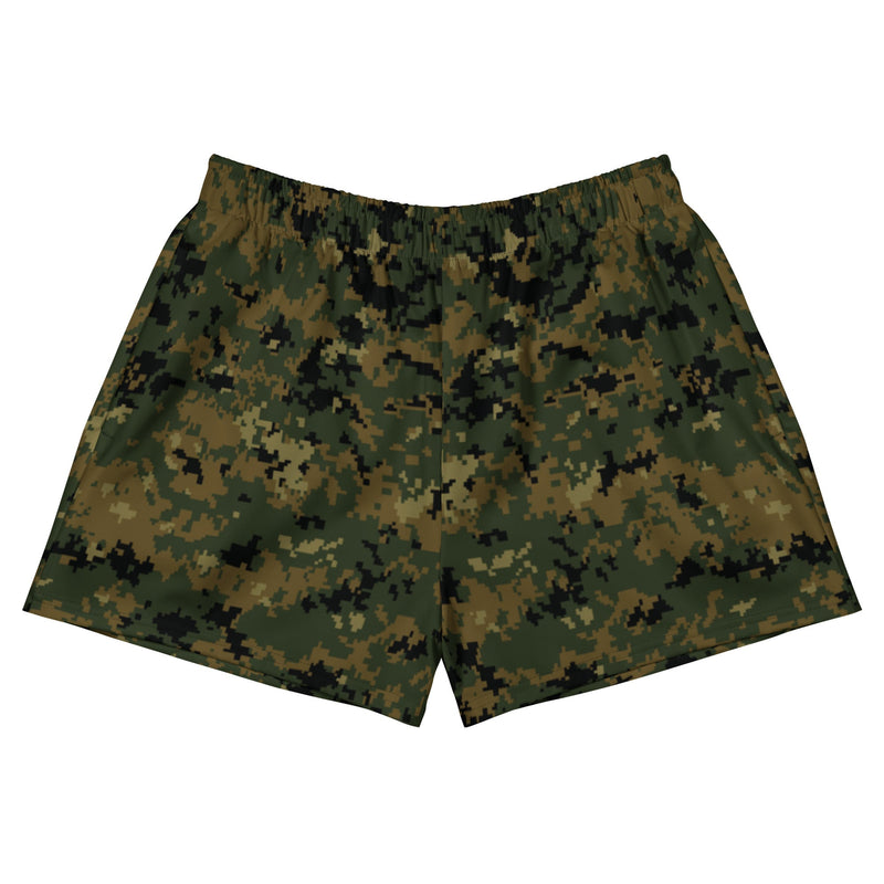 Digital Woodland CAMO Unisex Athletic Shorts