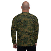 Digital Woodland CAMO Unisex Bomber Jacket
