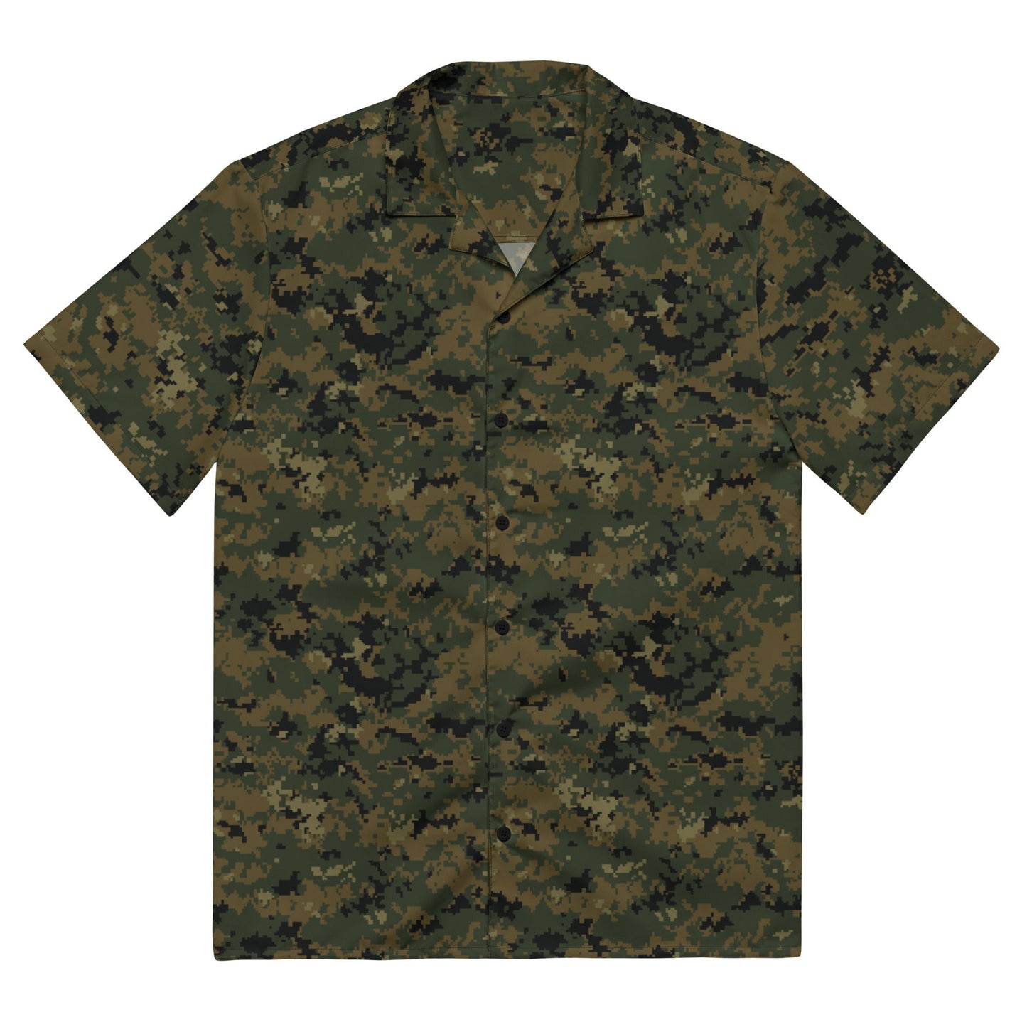 American Digital Woodland CAMO Unisex button shirt 2XS Button Shirts