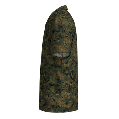 American Digital Woodland CAMO Unisex button shirt Button Shirts