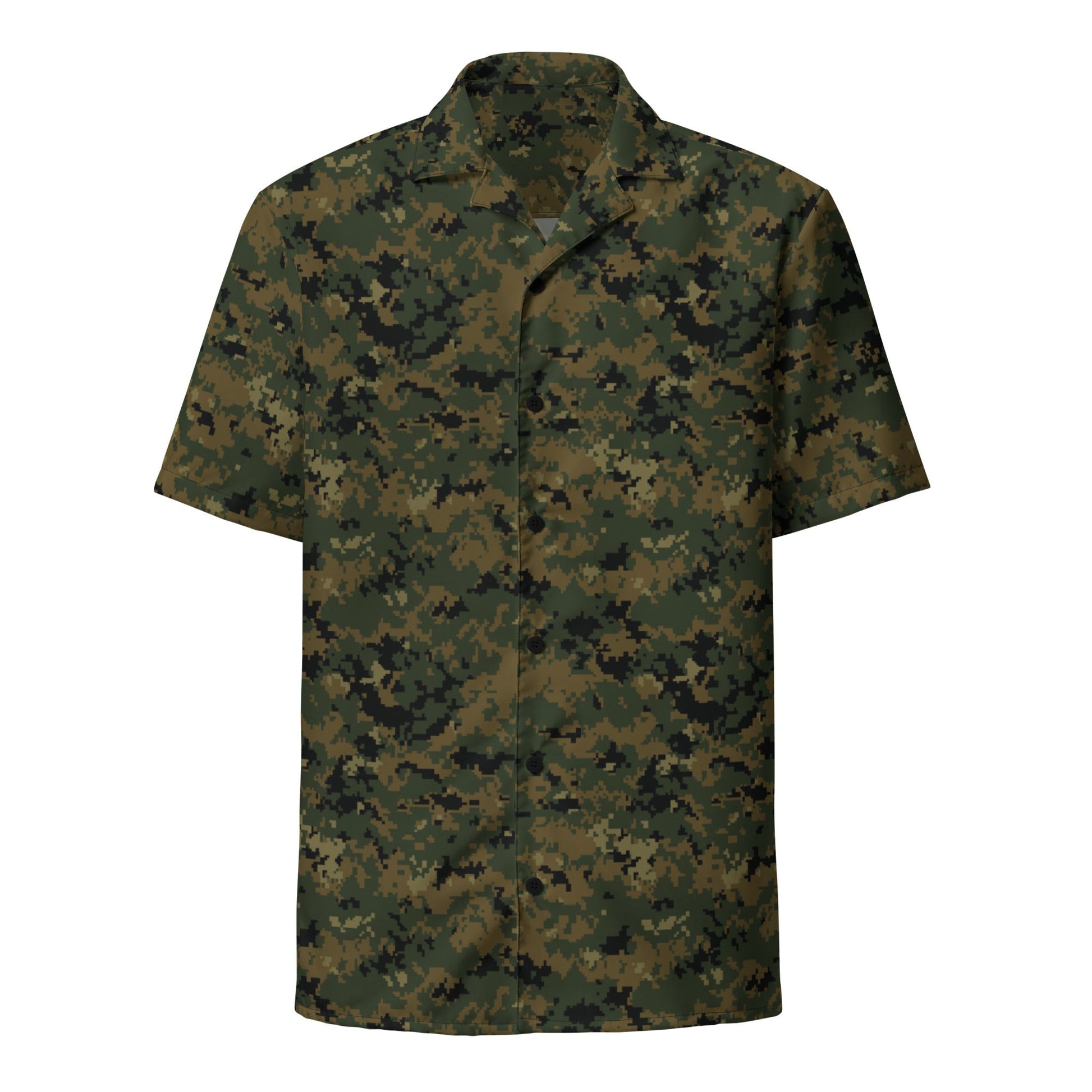 American Digital Woodland CAMO Unisex button shirt Button Shirts