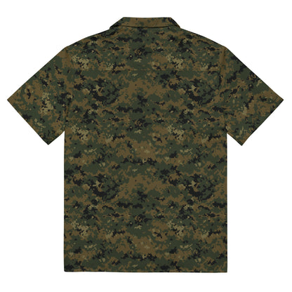 American Digital Woodland CAMO Unisex button shirt Button Shirts