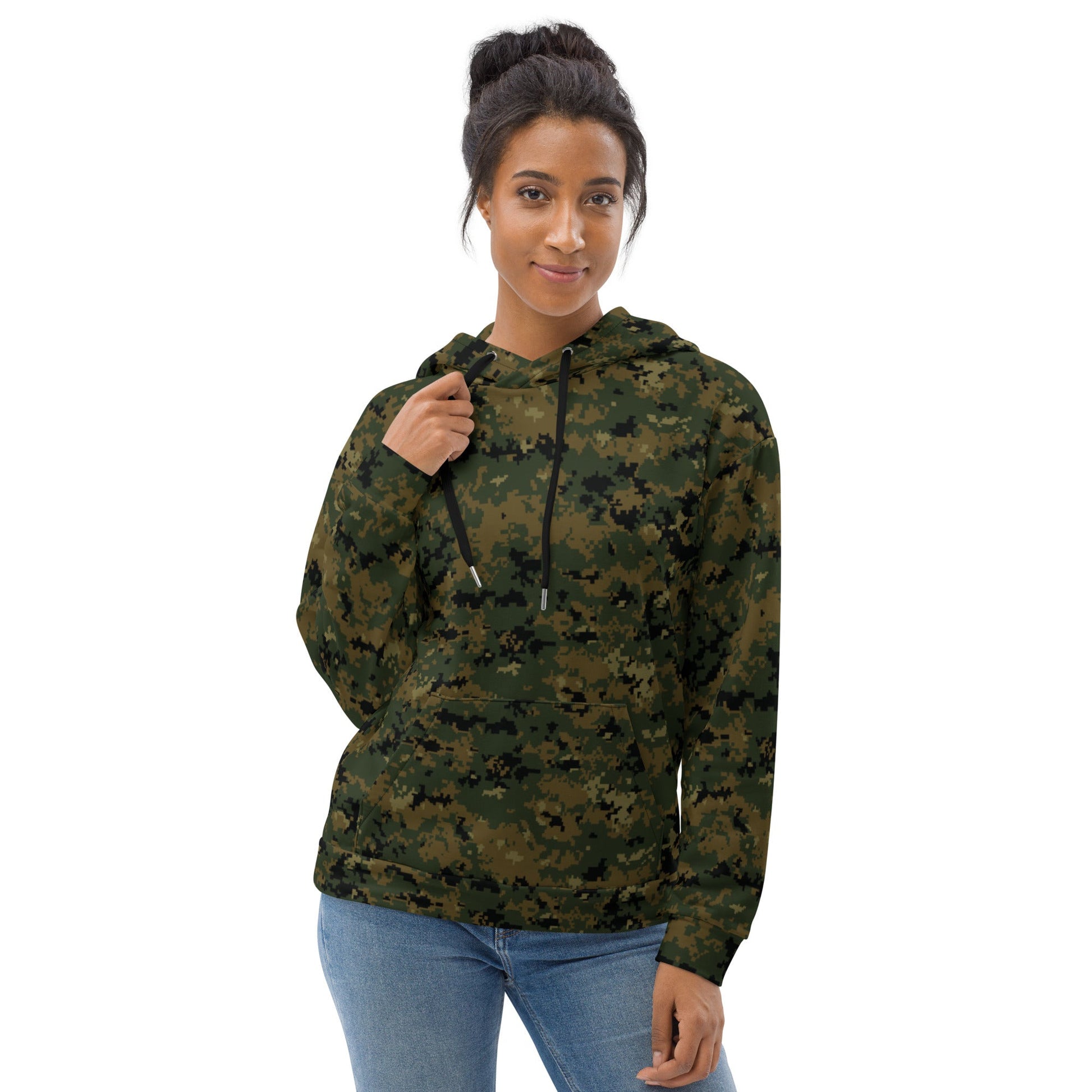 American Digital Woodland CAMO Unisex Hoodie - Hoodies