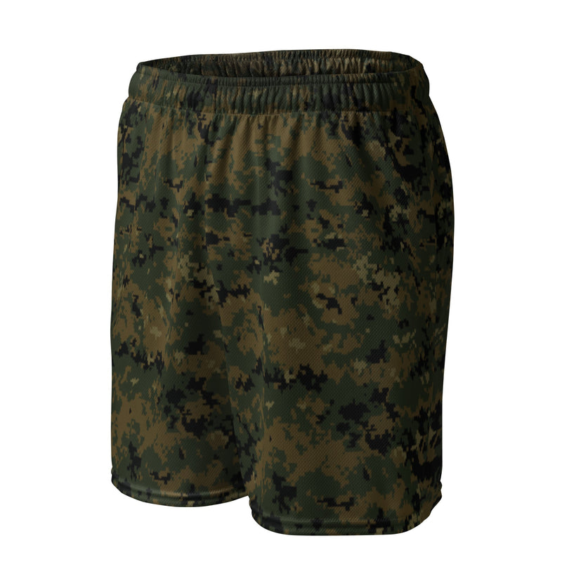 Digital Woodland CAMO Unisex Mesh Shorts