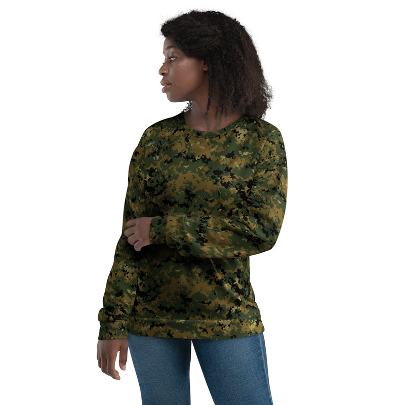 Digital Woodland CAMO Unisex Sweatshirt