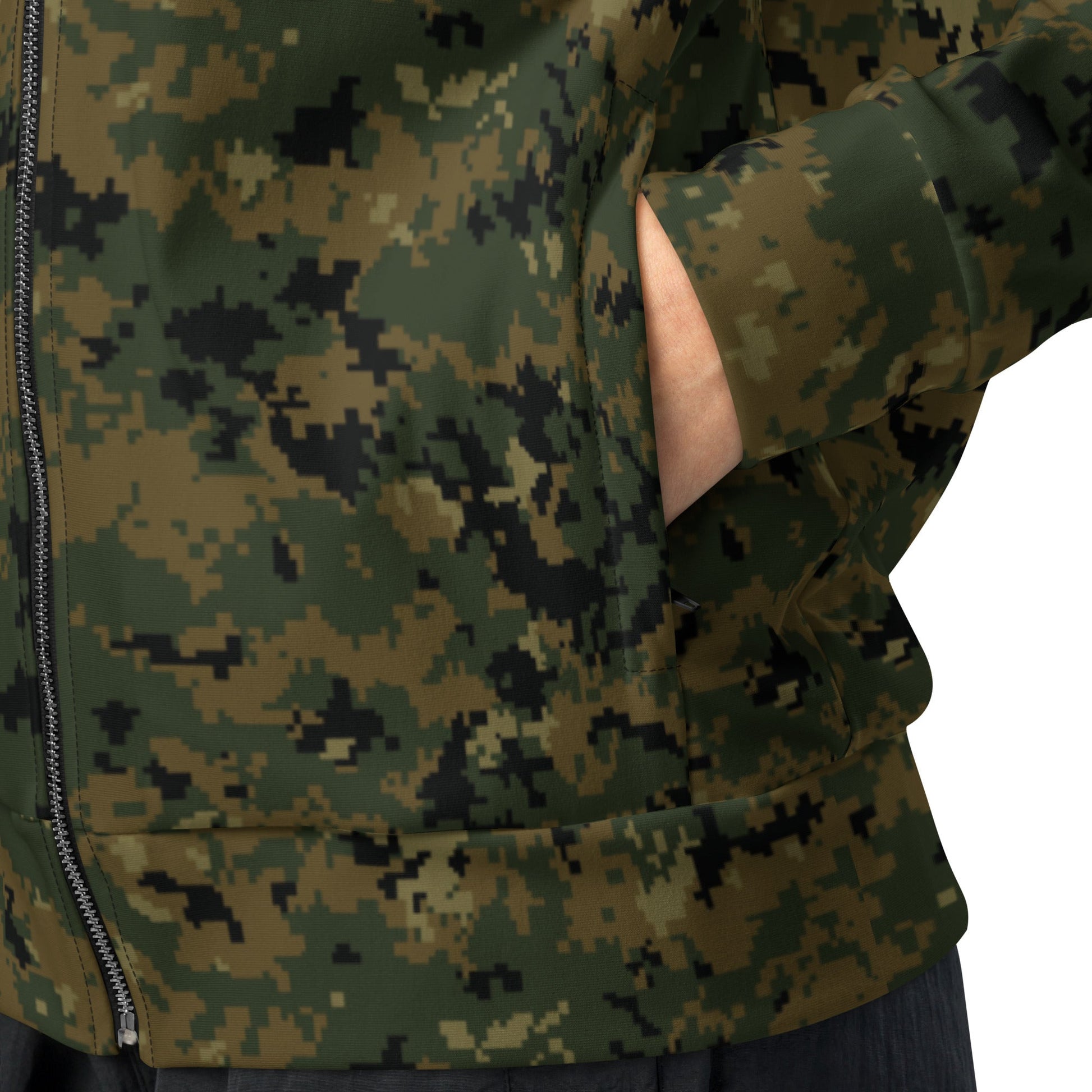 American Digital Woodland CAMO Unisex track jacket - Track Jackets