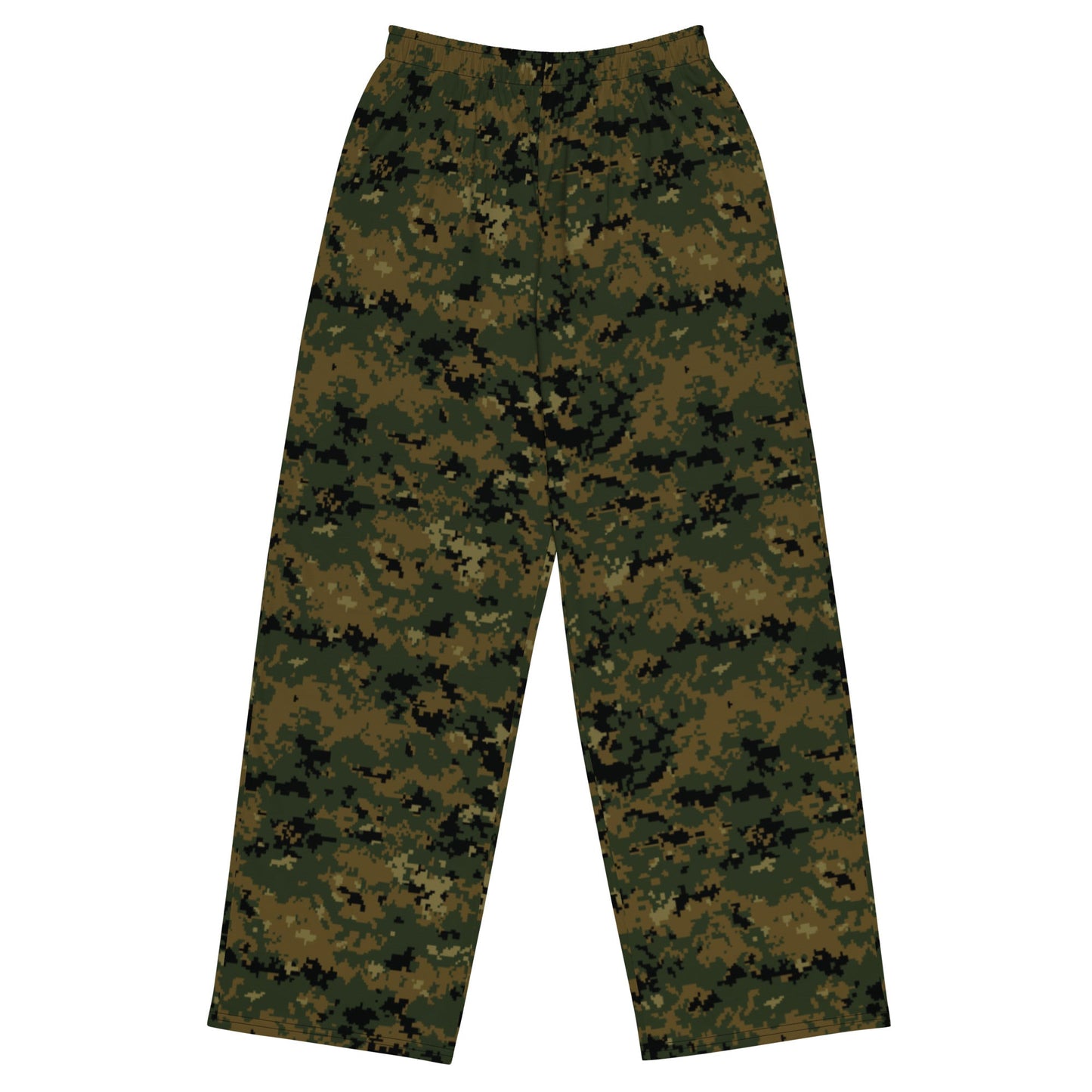 American Digital Woodland CAMO unisex wide leg pants 2XS Wide Pants