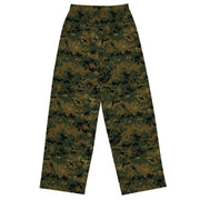 Digital Woodland CAMO Unisex Wide-Leg Leisure Pants - Pant
