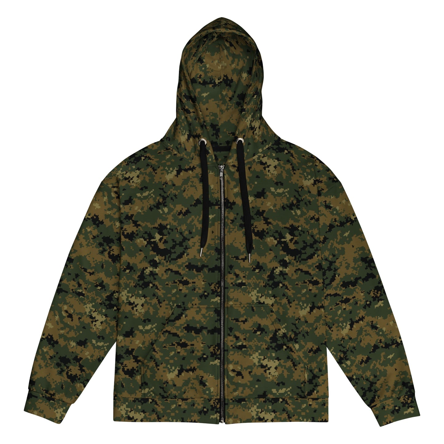 American Digital Woodland CAMO Unisex zip hoodie 2XS Zip Hoodies