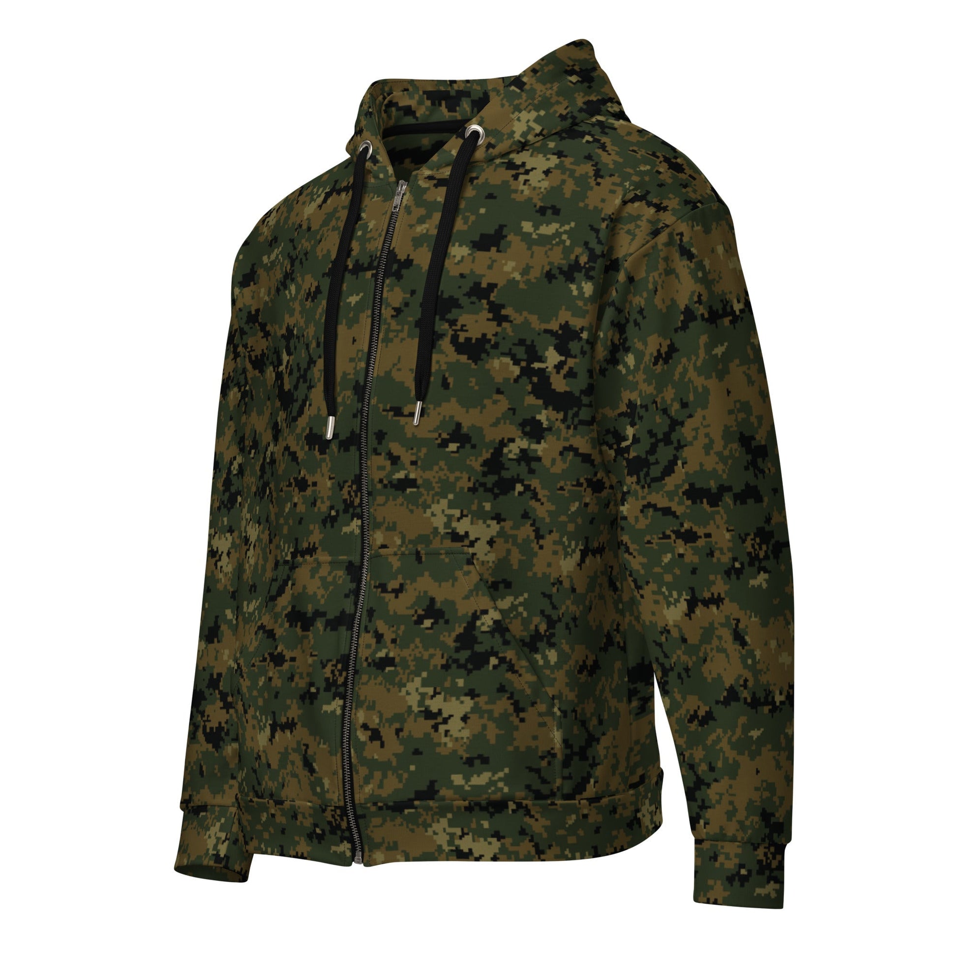 American Digital Woodland CAMO Unisex zip hoodie Zip Hoodies
