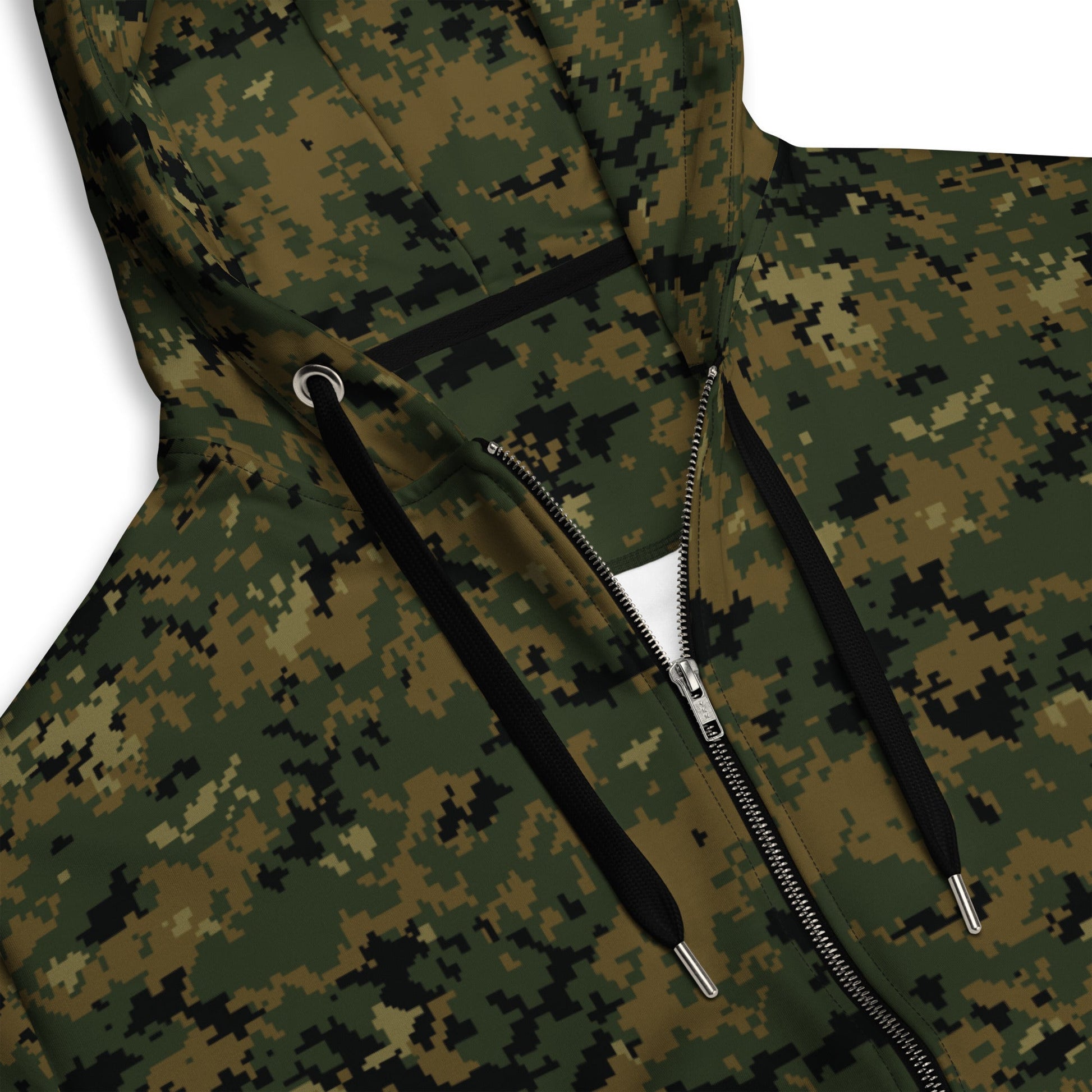 American Digital Woodland CAMO Unisex zip hoodie Zip Hoodies