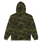 Digital Woodland CAMO Unisex Zip Hoodie
