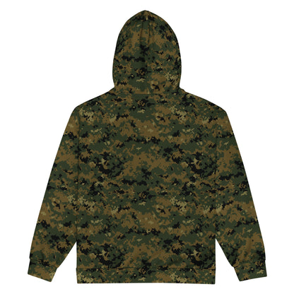 American Digital Woodland CAMO Unisex zip hoodie Zip Hoodies